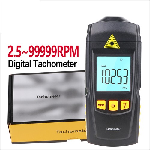 Digital laser tachometer - laser,